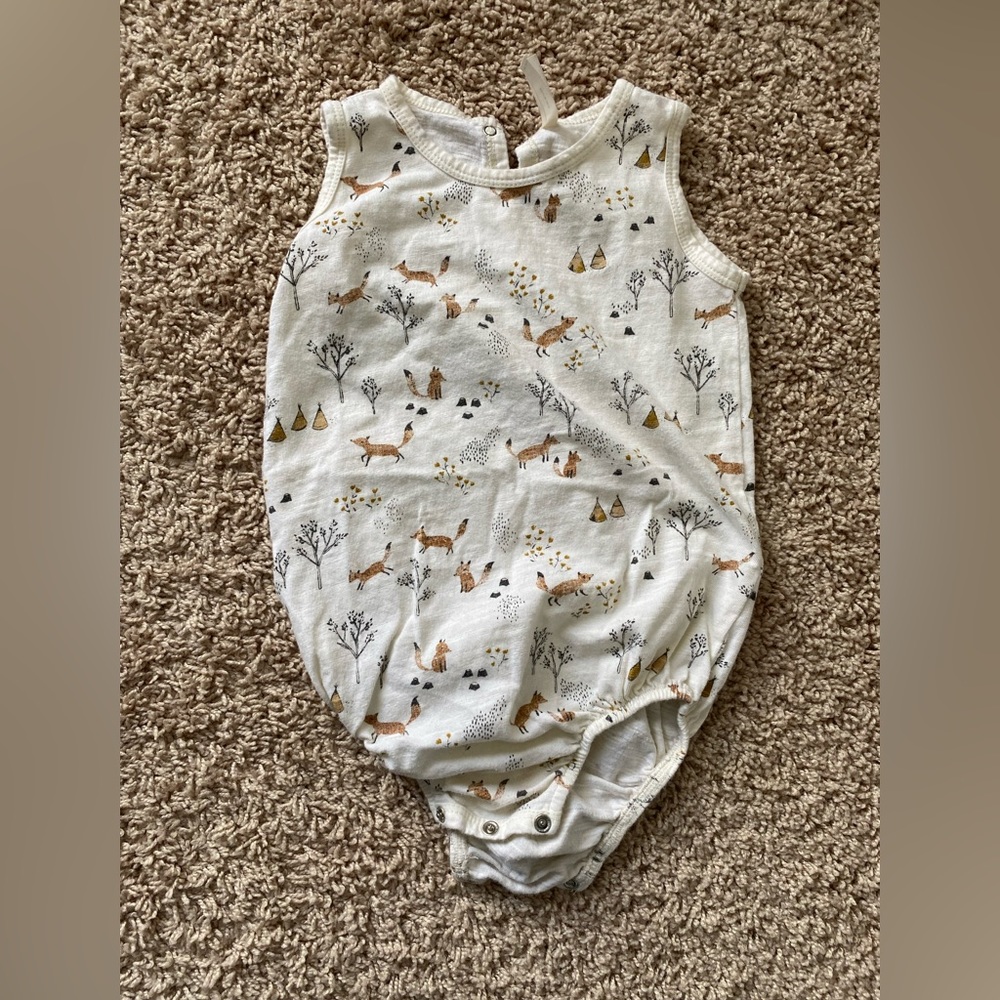 Rylee + Cru Tank Bubble Romper, Size 24 month